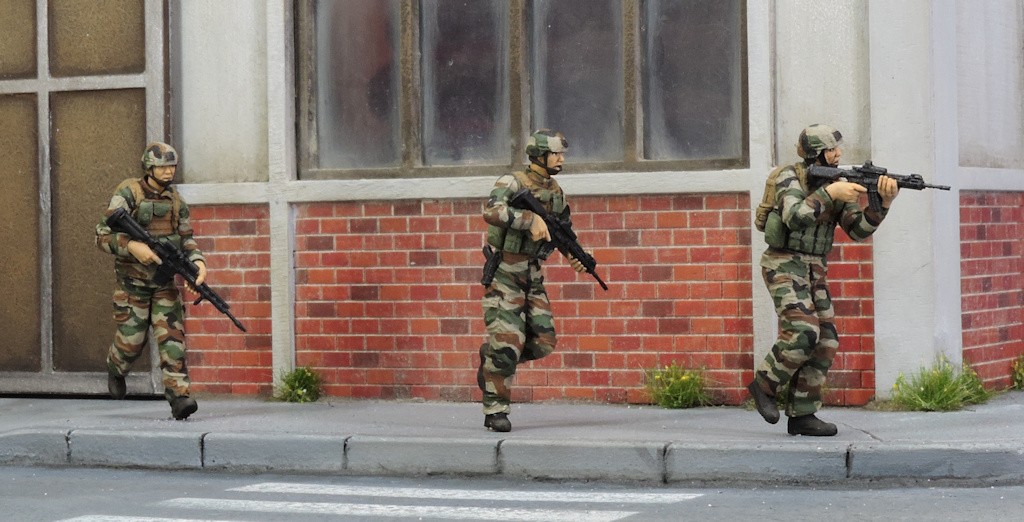figurine diorama armée francaise