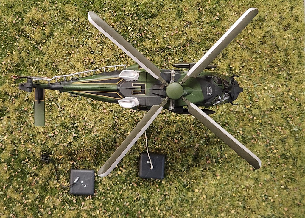 Model of a Pronal system installed in a green environment
