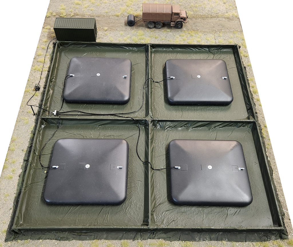 Pronal model of a flexible fuel tank solution