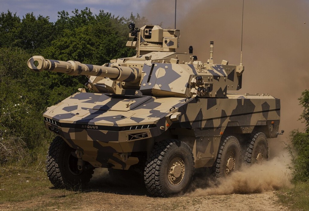 First vehicle jointly developed by John Cockerill Arquus