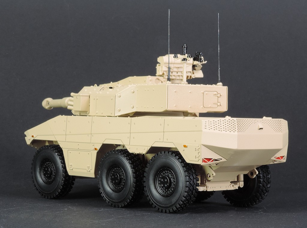 Rear view of the FENRIS military model, produced in a limited edition