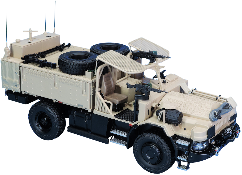 Promodels 1/48-scale model of the Scania sales representative vehicle, with a detailed interior and equipment