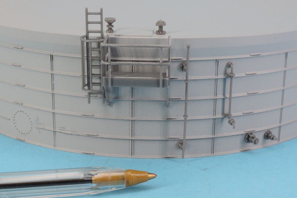 Pronal RAM Tank, accurately reproduced as a scale model