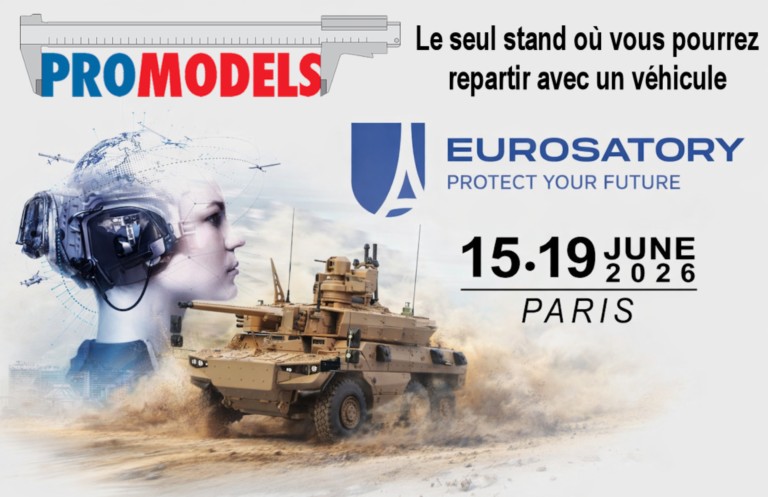 maquette militaire personnalisée pour Eurosatory 2026