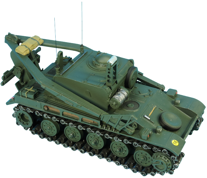 maquette AMX 13 depanneur solido