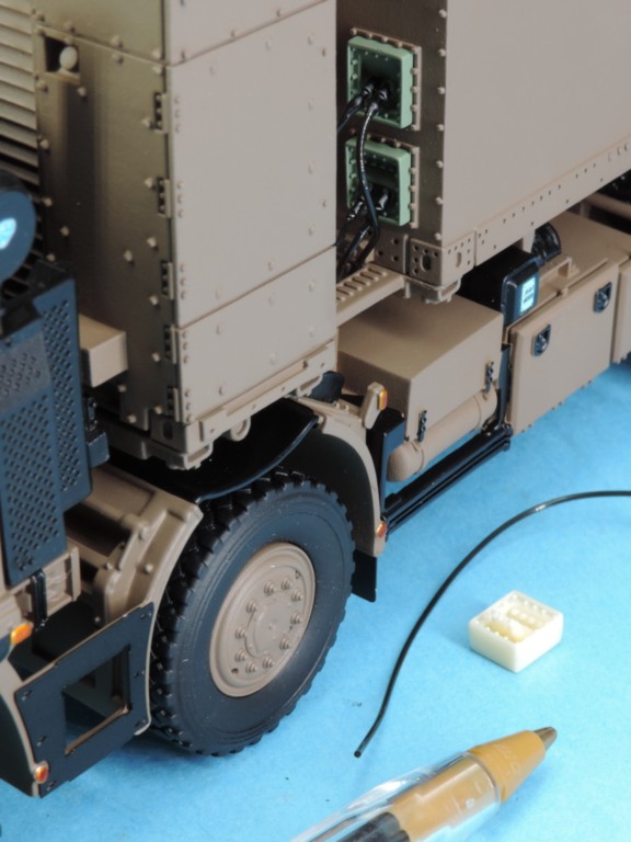 Détails pièces maquette militaire Cobra Promodels fabrication professionnelle