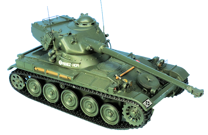 Model AMX 13 light tank