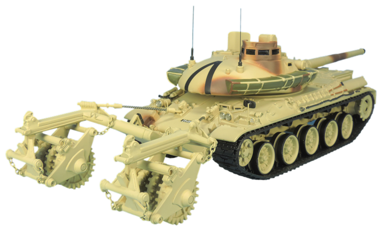 Maquette-char-déminage-AMX-30-EBD-Master-Fighter-1/48
